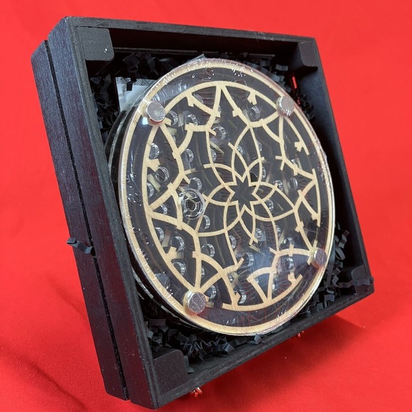 Constantin Flower Maze Puzzle / Natural / Wooden Brain Teaser Hobby‎ Toy / C5063 - Picture 1 of 11